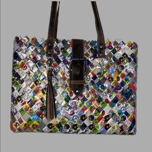 Nauhi Ollin Large Peace & Love Tote